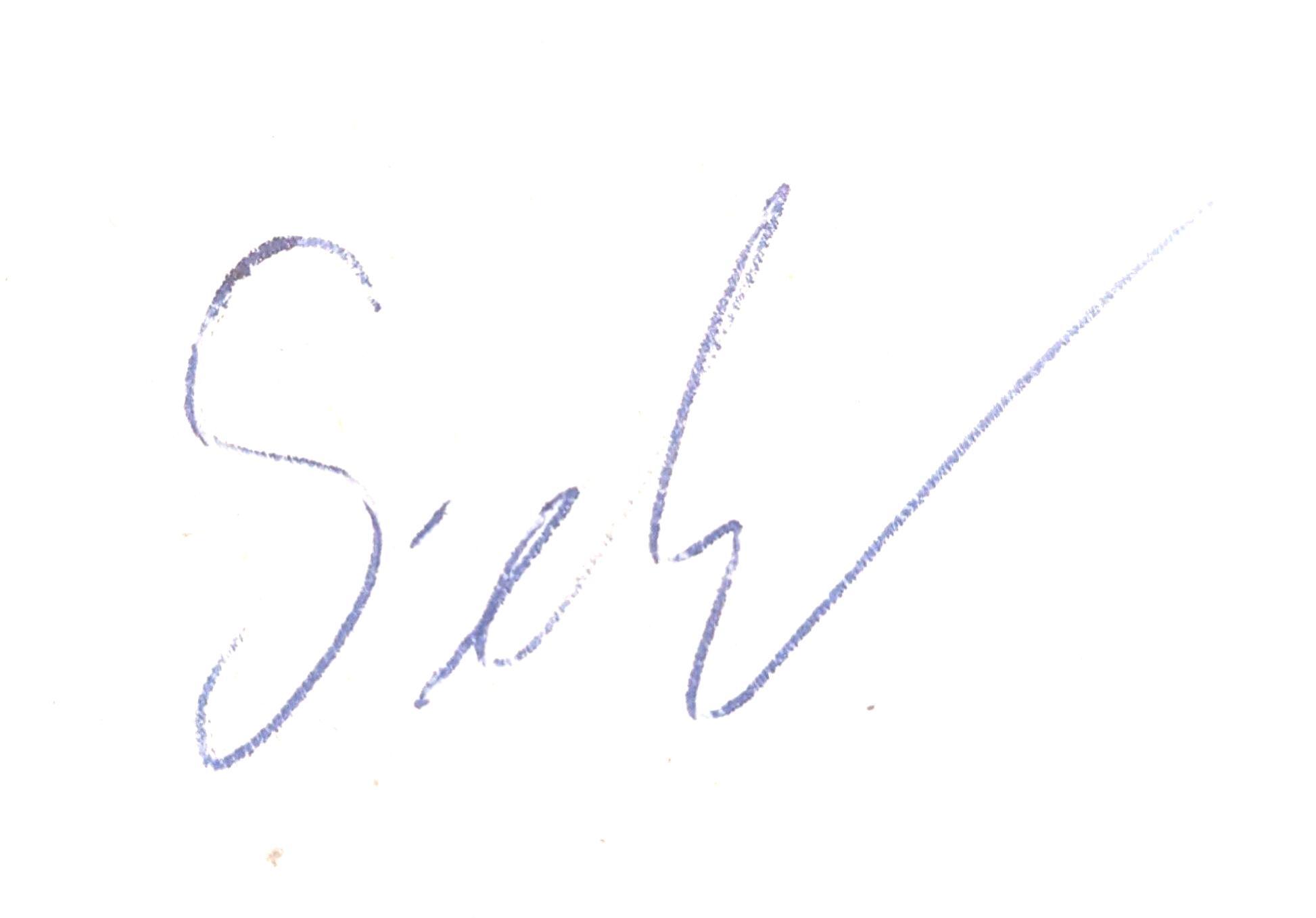 Unterschrift (eingescannt)